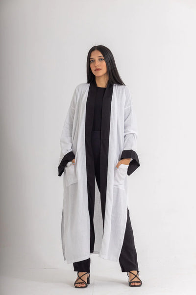 MAYSAM LINEN KIMONO