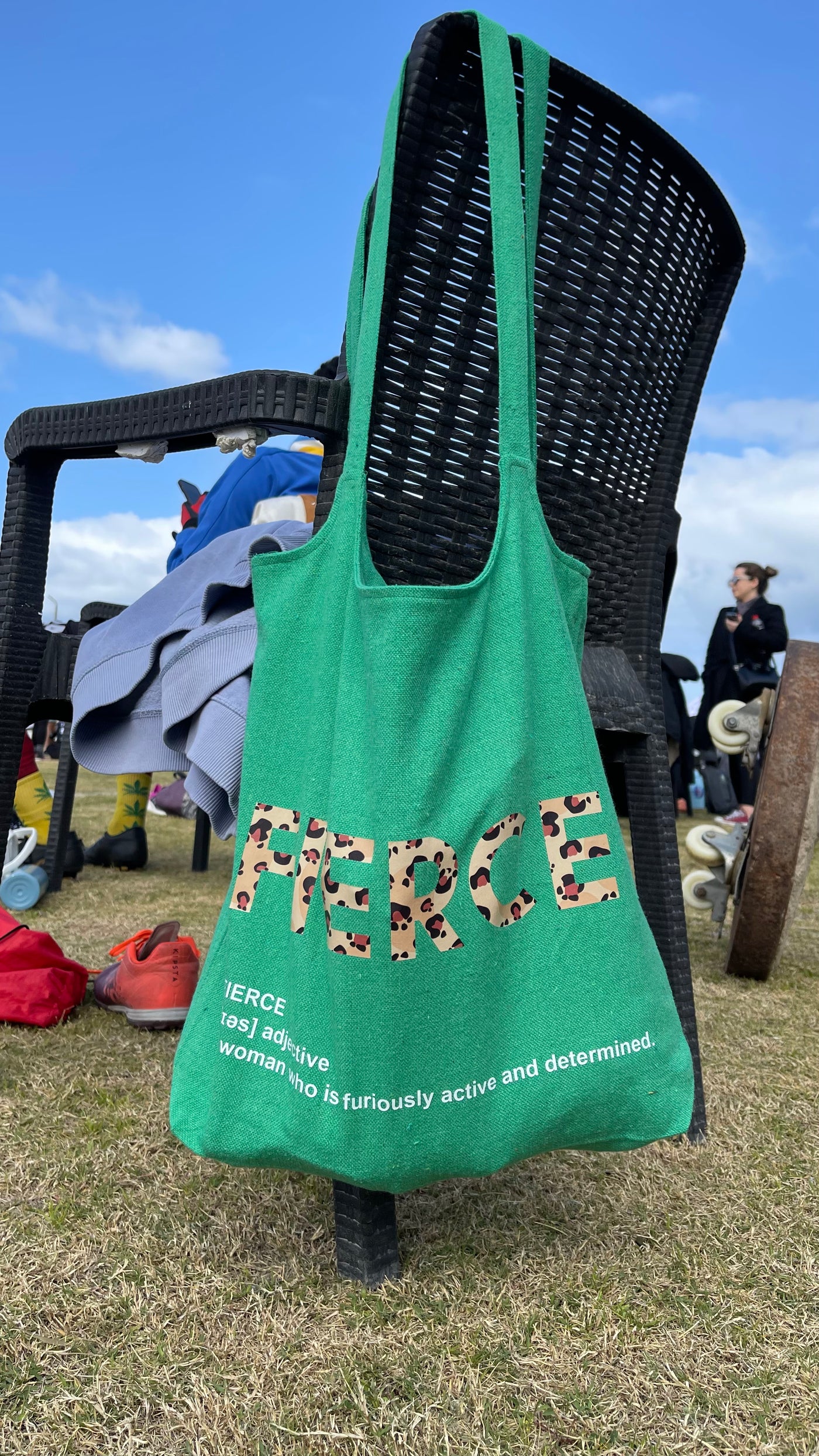 Fierce Bag in Green